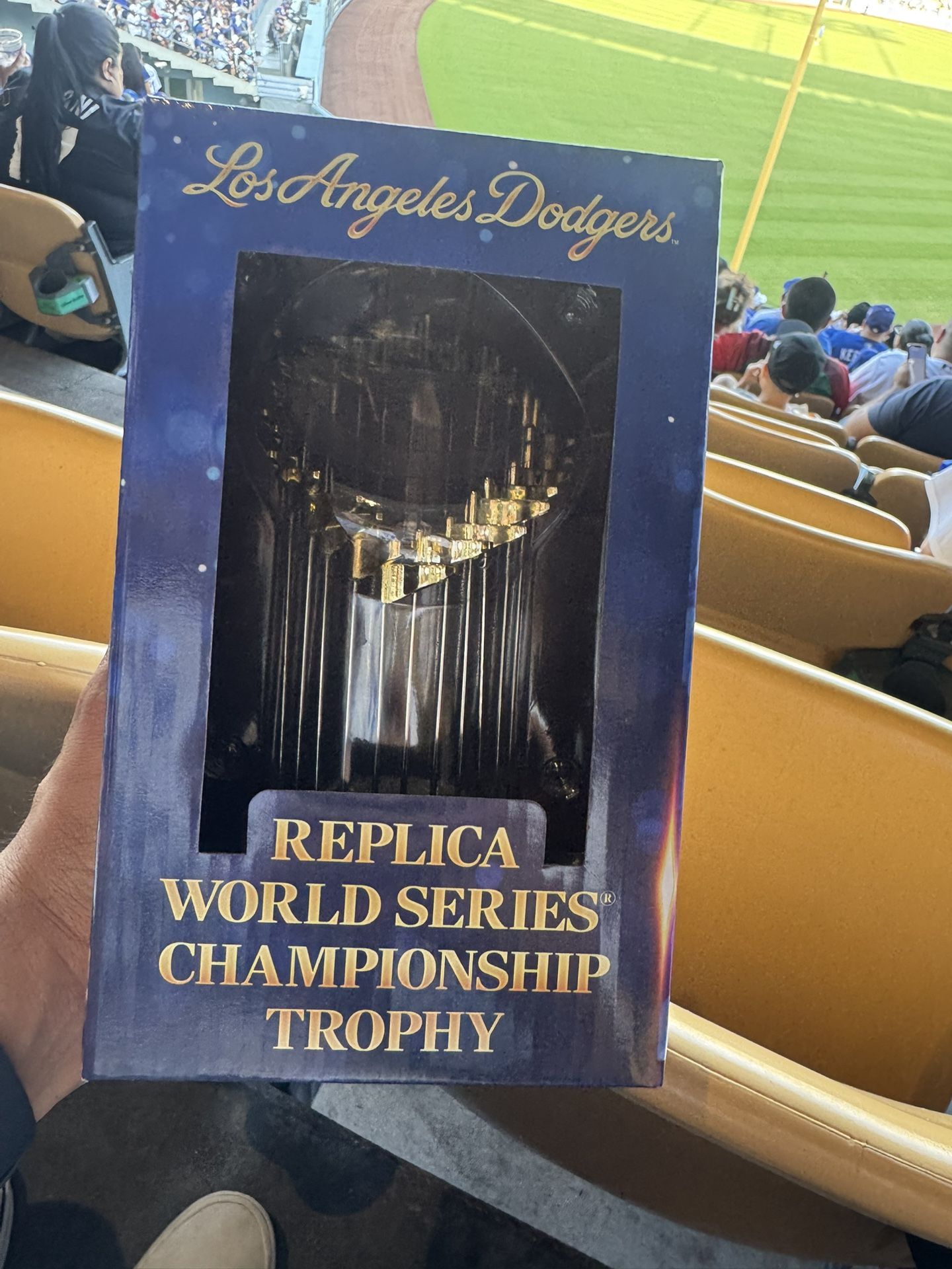 Dodgers World Series Replica Trophy