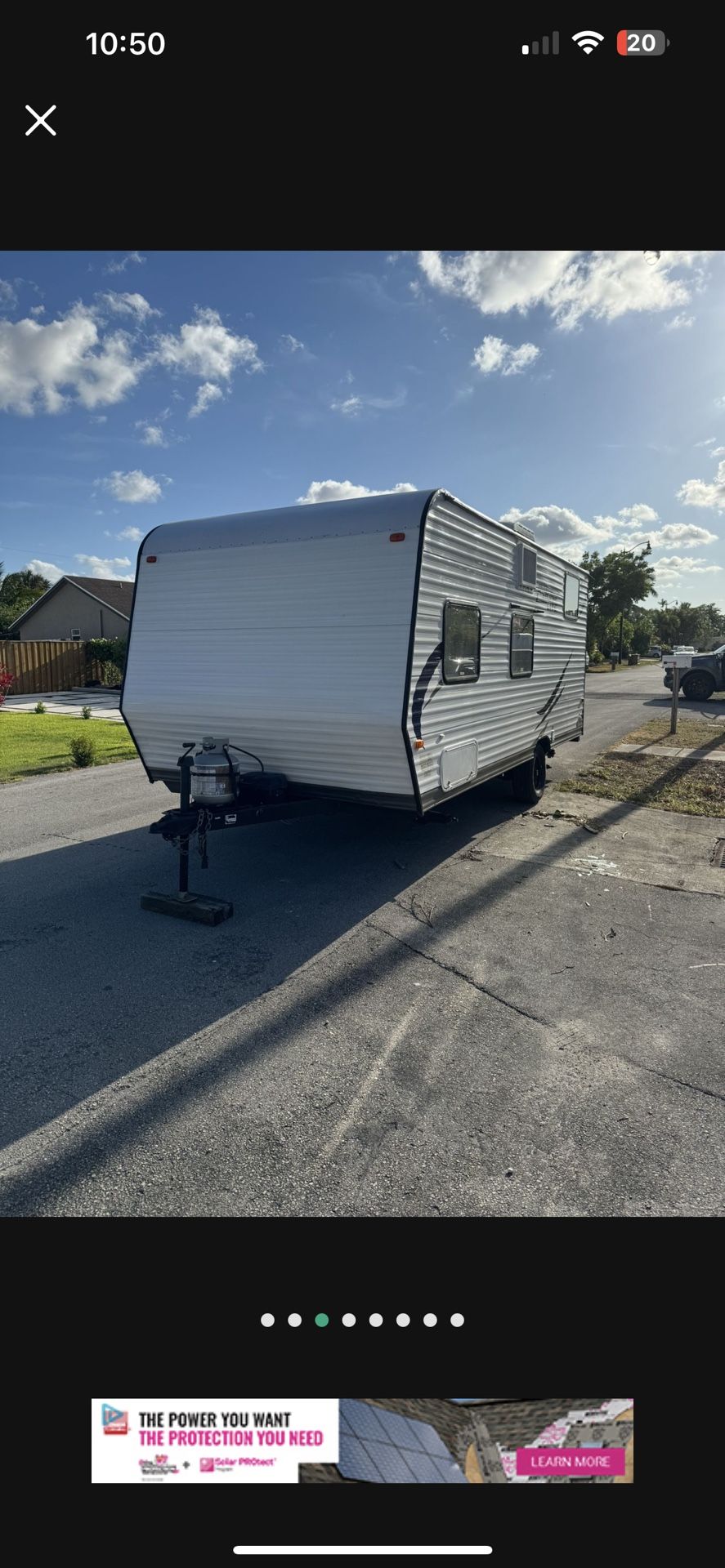 2015 RV 20 Ft Clean Title