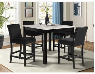 5-Piece Counter Height Dining Set