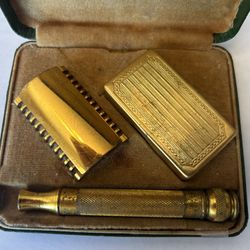 Gillette 1930’s Windsor Gold Tone Razor