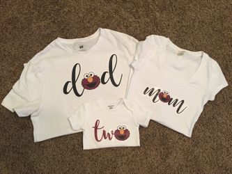 Elmo parent shirts