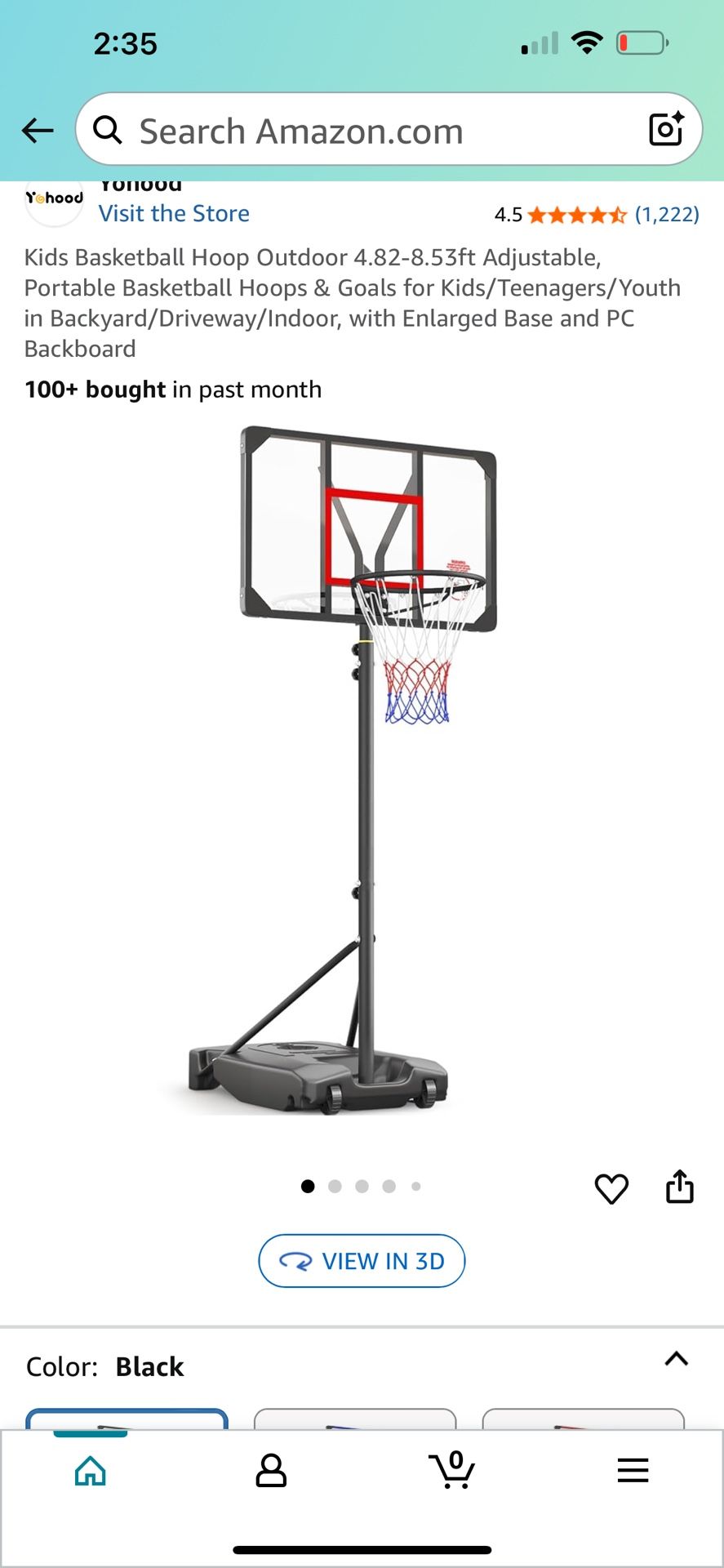Brand New Basketball Hoop