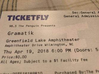 Gramatik tickets