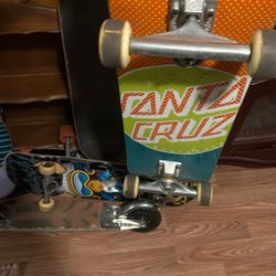 Collectible Santa Cruz Skateboard