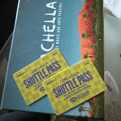 Coachella W2 Shuttle Pass (2 Available)