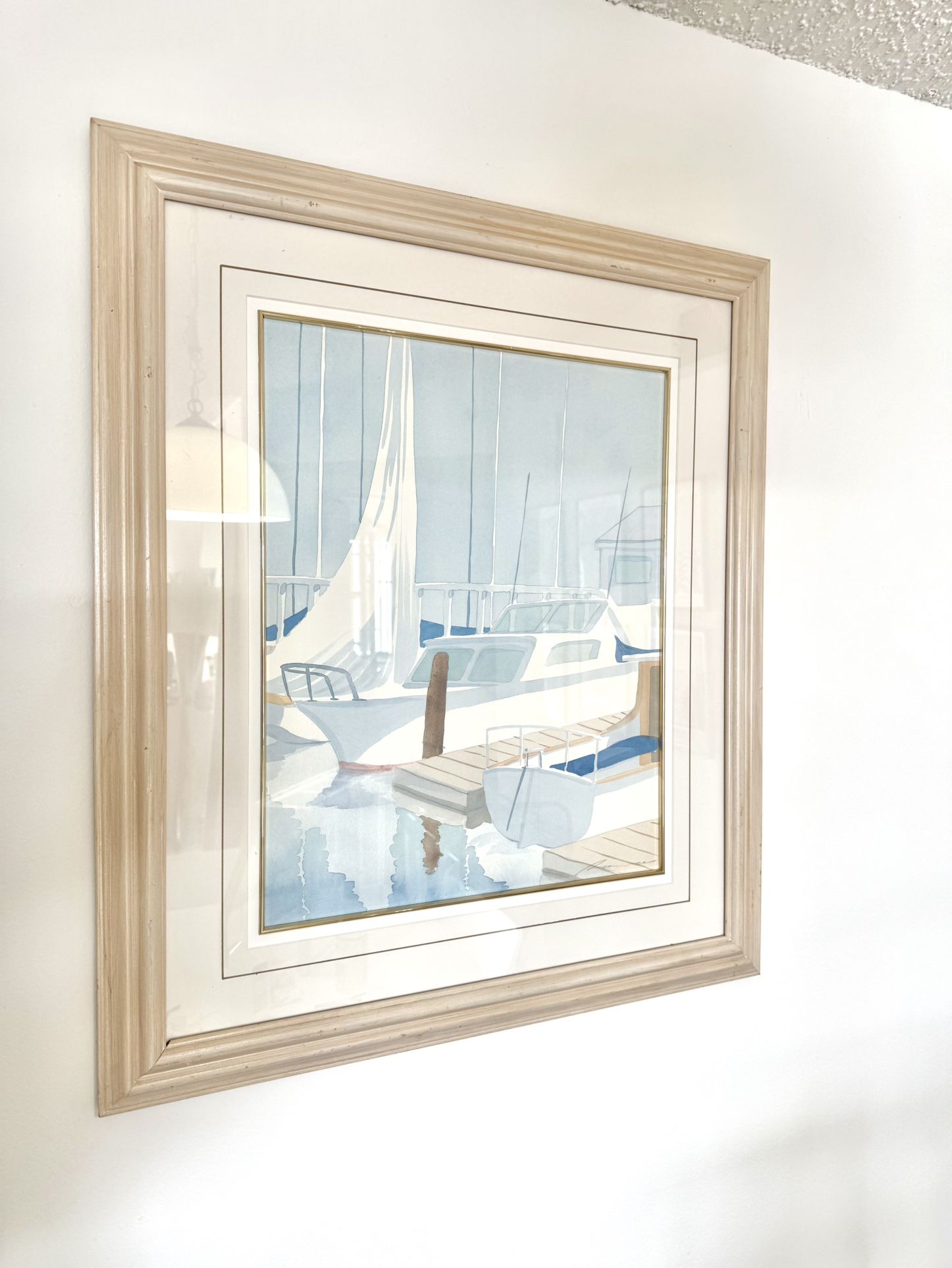 sailboat watercolor painting