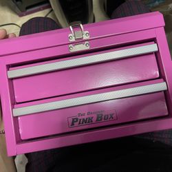 PINK STORAGE BOX 