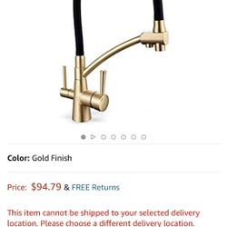 GAPPO Gold Kitchen Faucet