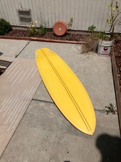 7’8 twinzer twin fin midlength surfboard
