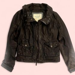 Vintage A&f Leather Jacket
