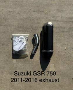 Suzuki GSR (contact info removed) -  2016 exhaust system