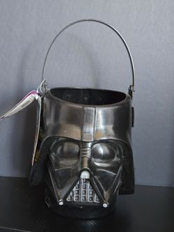 Vinatge Star Wars Darth Vader Halloween Bucket Trick or Treat Pale