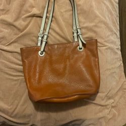 Michael Kors Orange Tote Purse