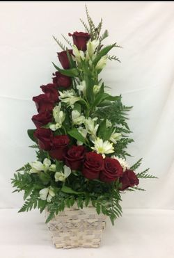 Fresh Res Roses