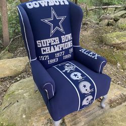 Custom Dallas Cowboys Chair