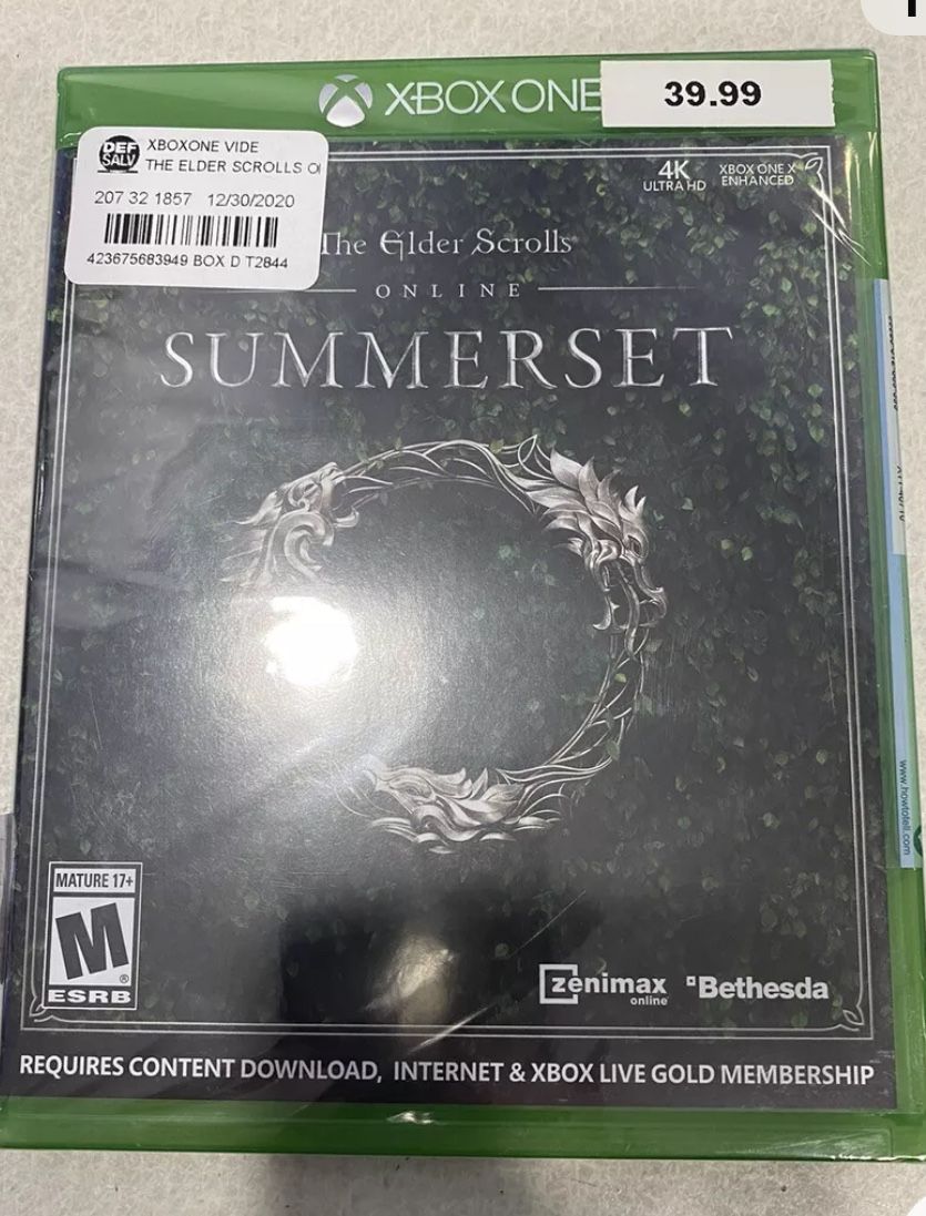 The Elder Scrolls Online: Summerset - Xbox One Video Game