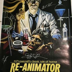 Multiple Horror Posters For sale signed ! Look!