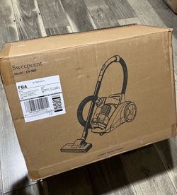 Sweepcent Canister Vacuum Cleaner 45KPa Power Bagless Canister Vacuums for Home with 5 Tools 4.5QT Dust Cup Double HEPA Filter Lightweight Multi-Surfa