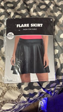 Black Flare Skirt Adult Standard