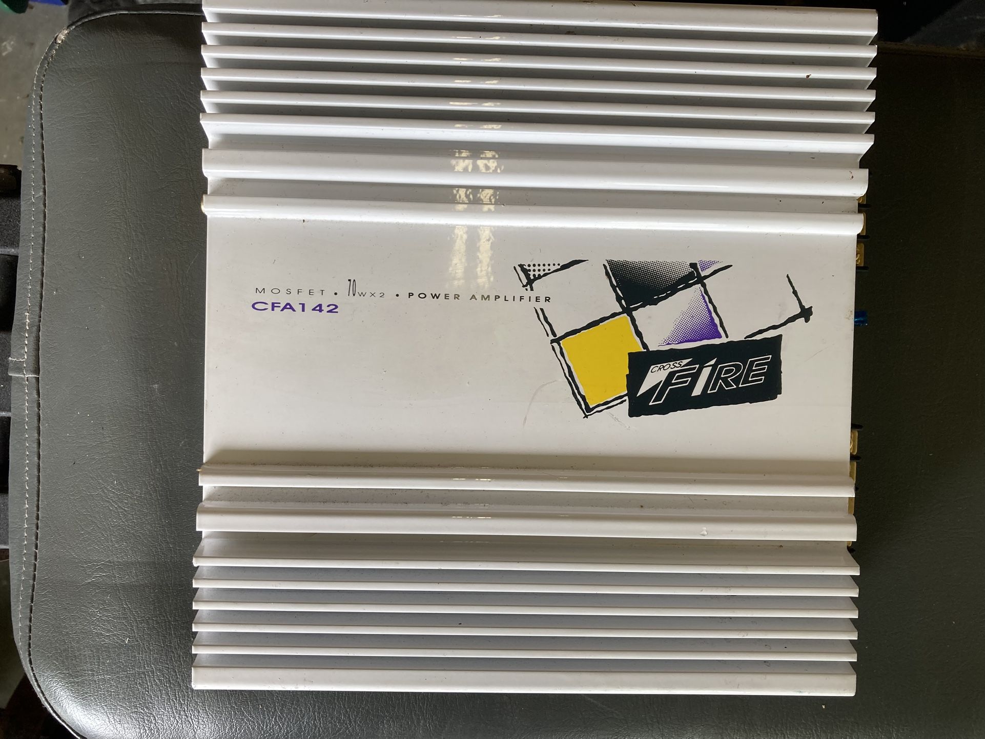 Crossfire CFA-142 2x70 Watt Car Amplifier