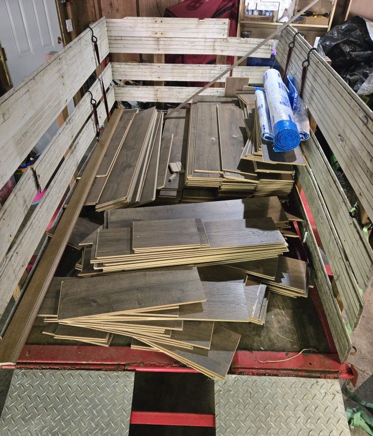 Dark Woodgrain Textured Laminate Flooring