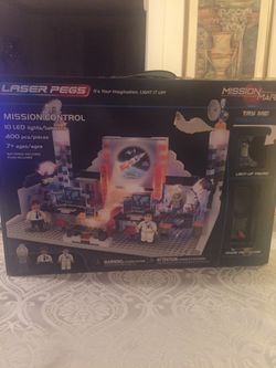 NEW! LASER PEGS Mission Control 400 pcs