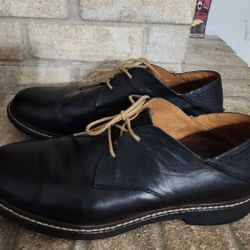 Olukai Shoes In Black Leather Size 12 Men's 