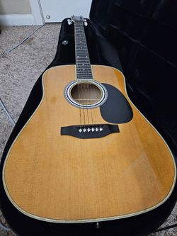 ESTEBAN American Legacy AL-100 Electric Acoustic Guitar With Case