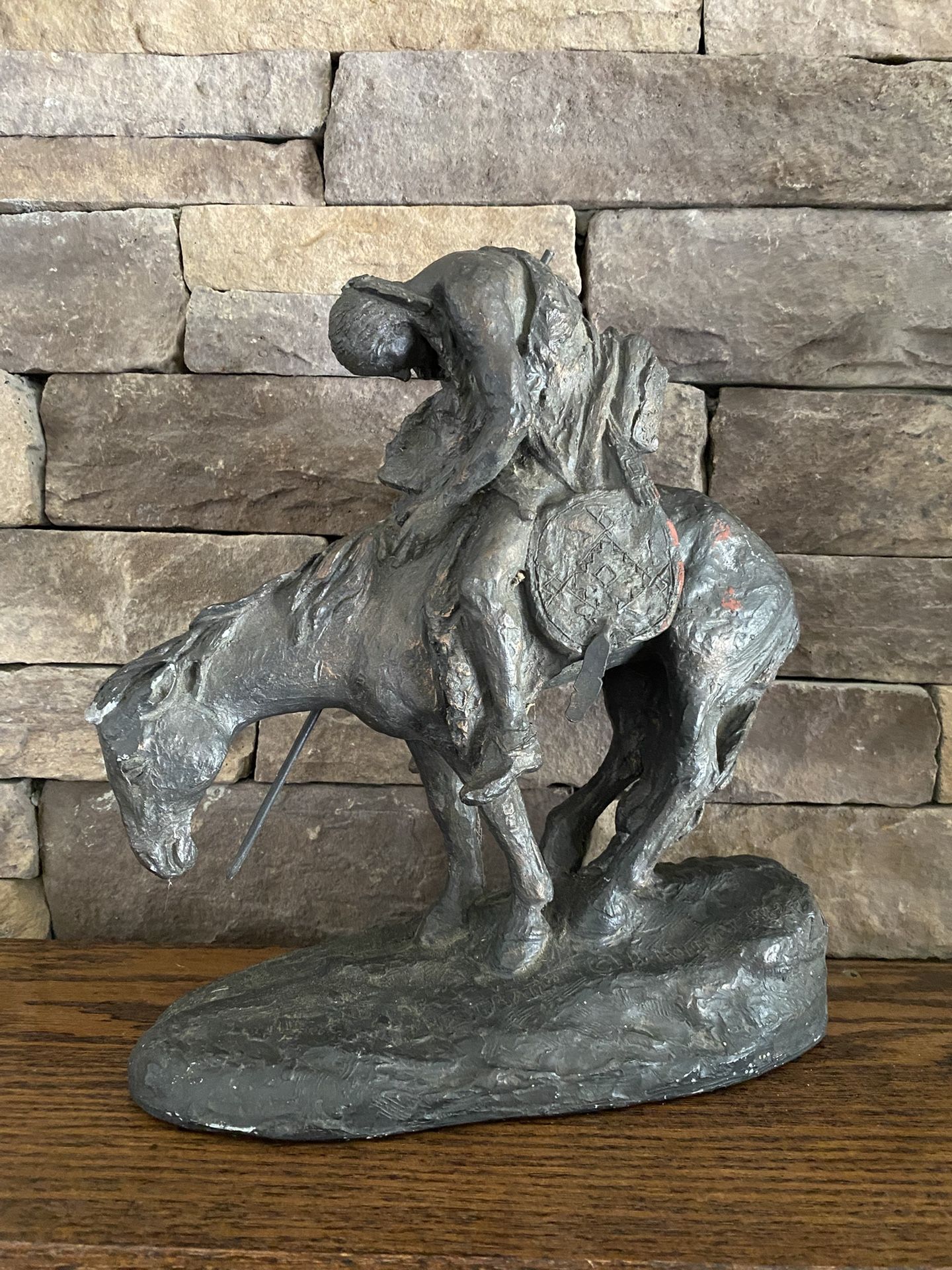 “The End of the Trail” Native American Sculpture by Daniel Monfort 