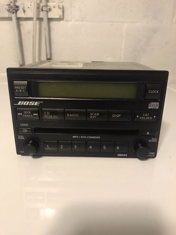 Like New 05 06 07 NISSAN Pathfinder BOSE Radio Stereo CD MP3