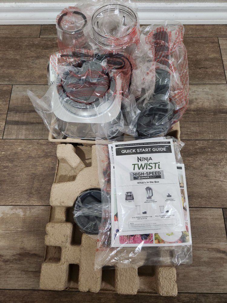 Ninja TWISTi Blender DUO Smoothie Maker - Gray (SS151) for sale online
