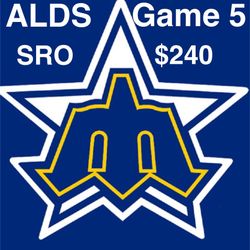Mariners Tickets ALDS Game 5 Friday 10/10