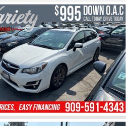 2016 SUBARU IMPREZA 2.0 Sport 