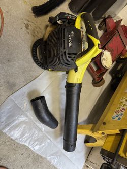 Ryobi blower it is four stroke no oil required