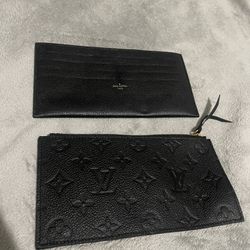 Louis Vuitton Paris Black Leather Card Holder