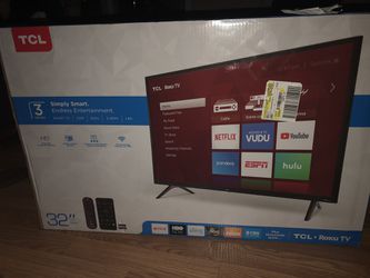 TV TCL With Warranty $200