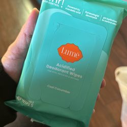 Acidified Deodorant Wipes 