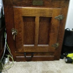 Solid Oak Side Table