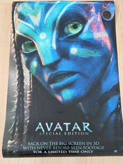 Authentic Avatar Movie Poster 27 x 40