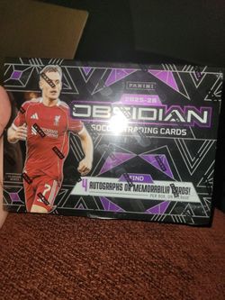 2025/26 OBSIDIAN SOCCER HOBBY BOX