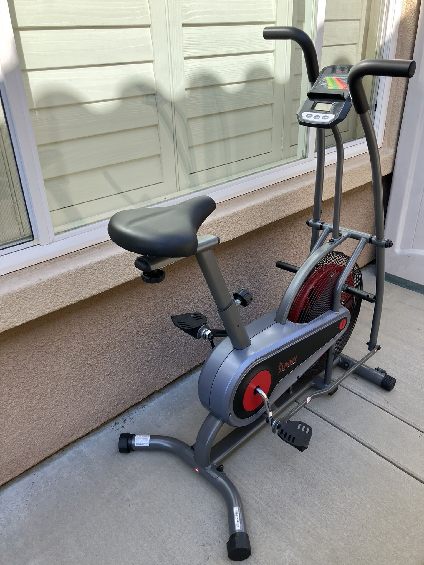 Sunny Health And Fitness Recumbent Bike 
