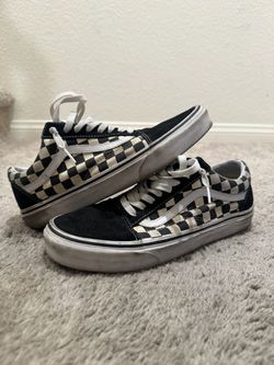 Old Skool Vans Black and White Checkered Size 8 Men’s Size 9.5 Women’s