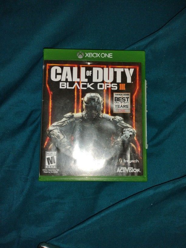 Xbox One Series Games, C.O.D III & FIFA 18