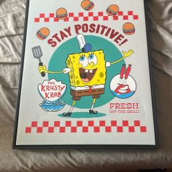 SpongeBob wall art