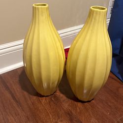 Yellow Vases 