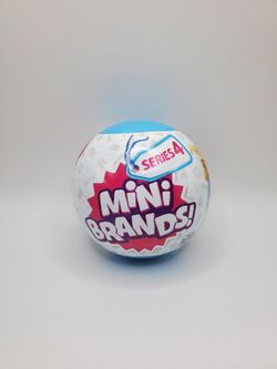Mini Brands Mystery Blind Balls By Zuru Series 4 Brand New Toy