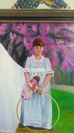 Nan Woodhall Fine Art oil portrait from 2009