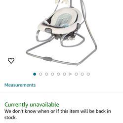 Graco DuetSoothe Swing and Rocker