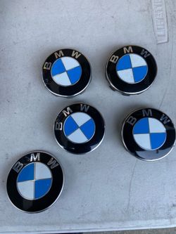 BMW 92-24 center rim caps and trunk or hood emblem