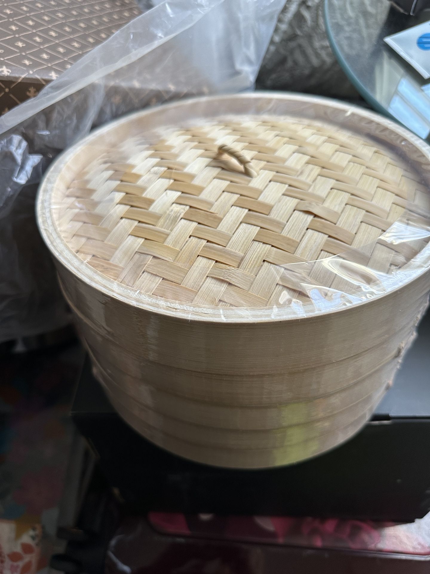 Traditional Bamboo Steamer 10 Inch